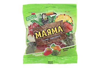 Мармелад Маяма 70 гр со вк.ананаса, яблока, клубн.