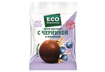 Драже Eco-botanica Черника в шоколаде 45 гр