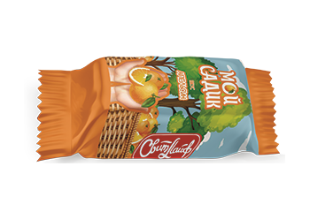 Конфета Мой садик апельсин