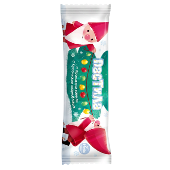 Пастила с ароматом ванили с кусочками мармелада