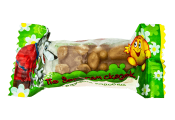 Конфета По дорогам сказок  молочная конфета с молочно-кремовой начинкой со вкусом бисквита 